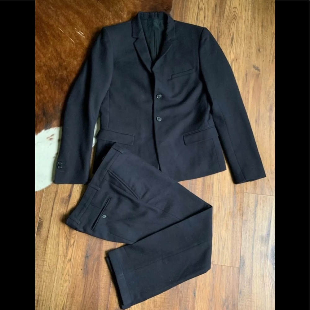 Balmain 100%Wool Suit